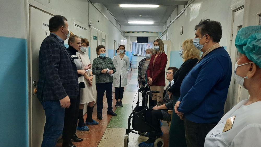 Члены совета общественных объединений при Министерстве здравоохранения Пензенской области посетили отделение амбулаторной реабилитации